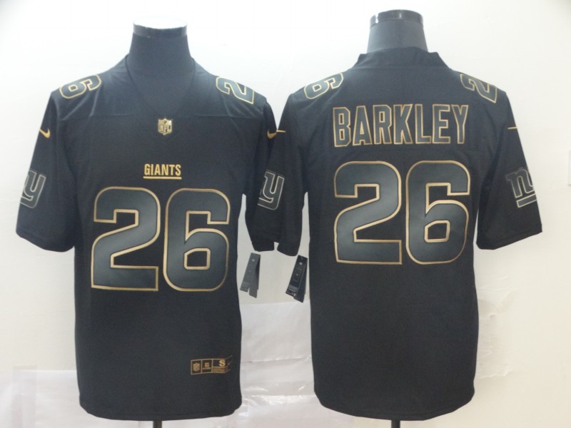 Men's New York Giants Saquon Barkley #26 Black Jersey